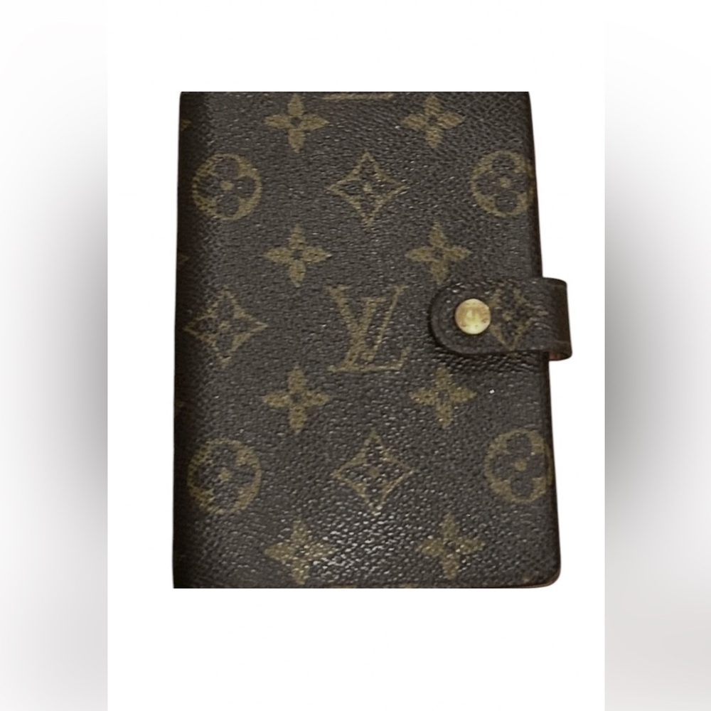 Louis Vuitton Monogram Small Ring Agenda Vintage #CA1919 Made In Spain 1900’s